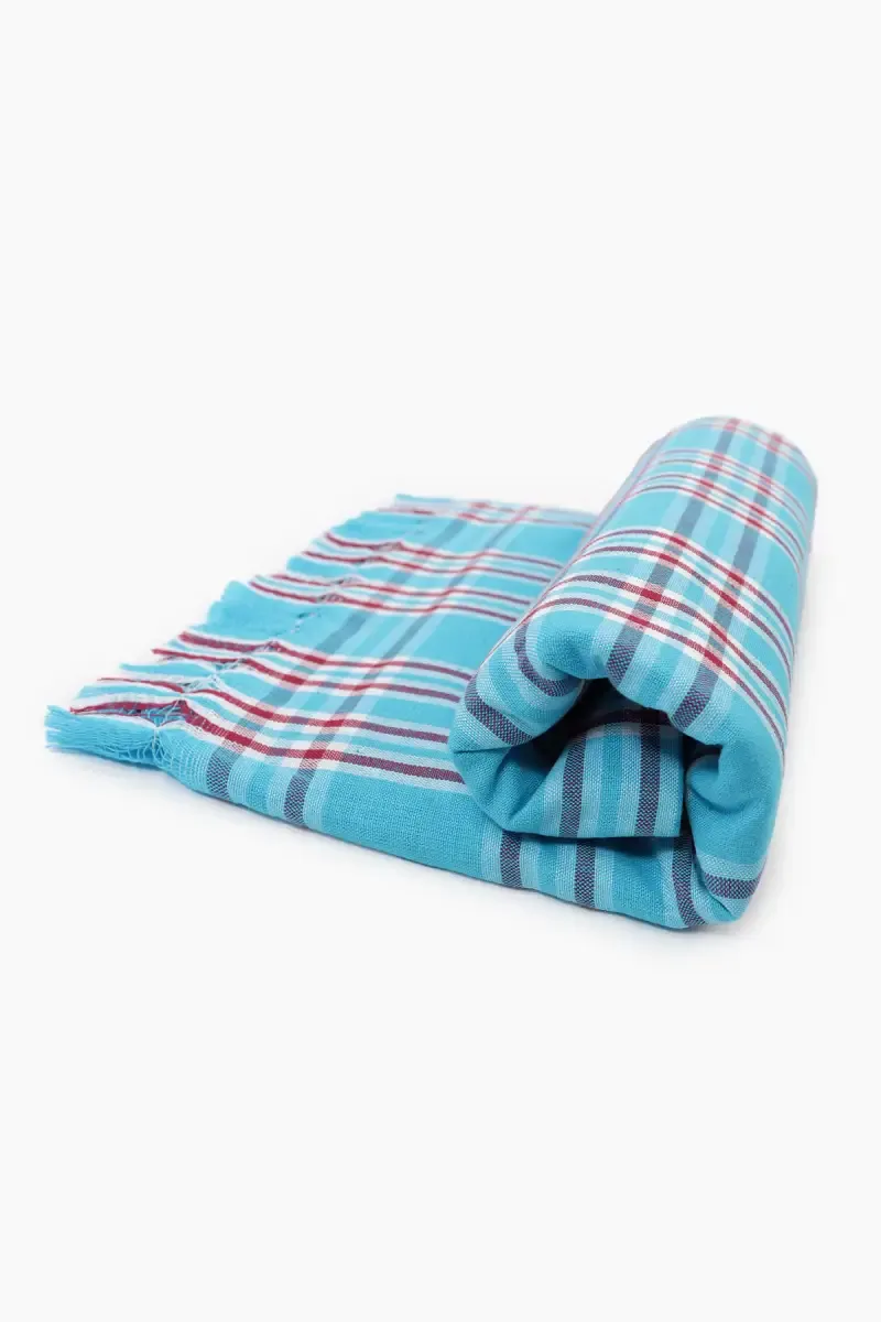 Cotton Bath Towel - 33 x 66 Inch - DG Fabrics 023534SKYBLU1