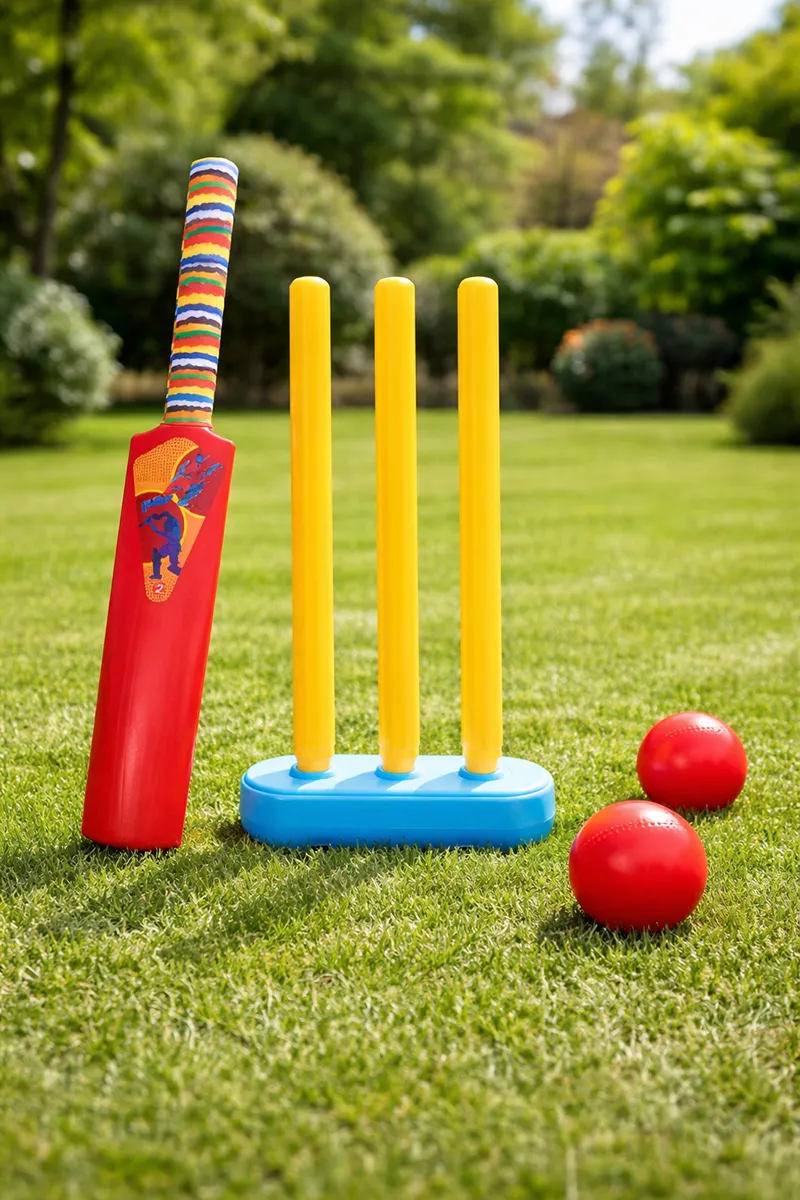 Leemo Cricket Kit No 3 for Kids (Red) - Pack of 1 023569RED