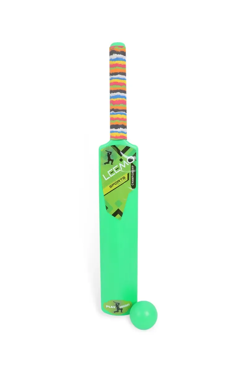 Cricket Bat and Ball Set for Kids (Green)