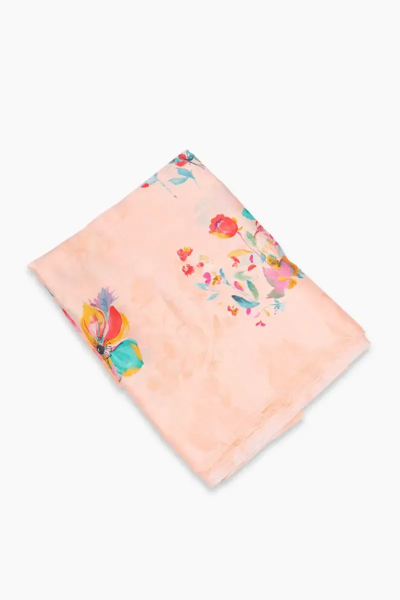 Synthetic Printed Saree for Women