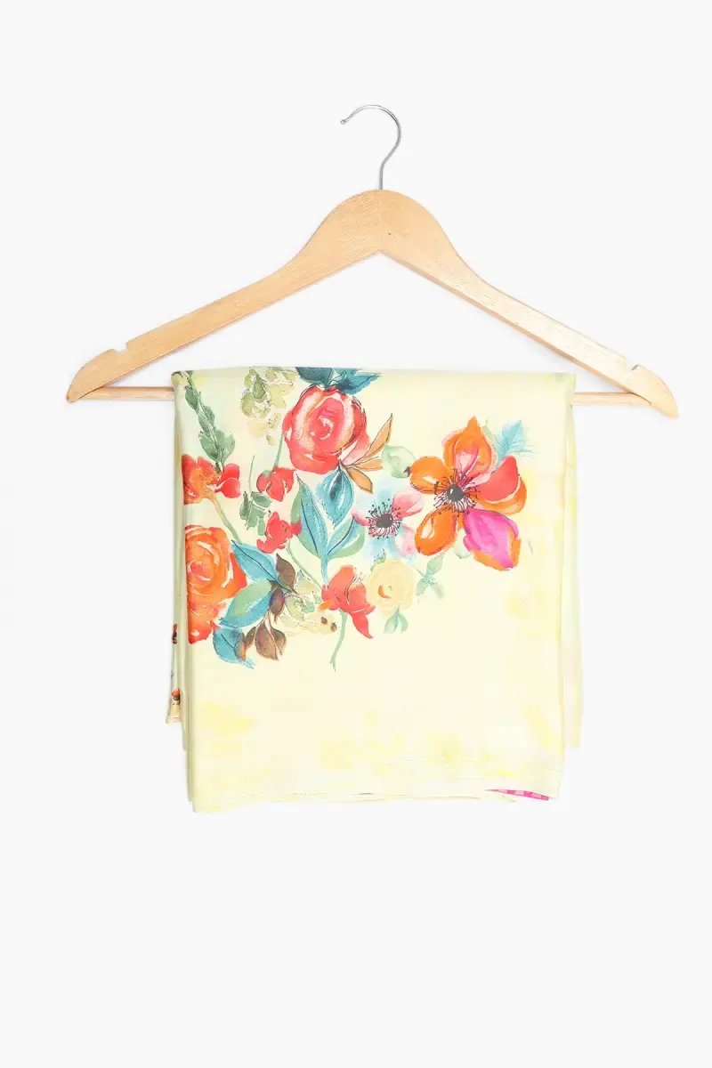 Synthetic Printed Saree for Women