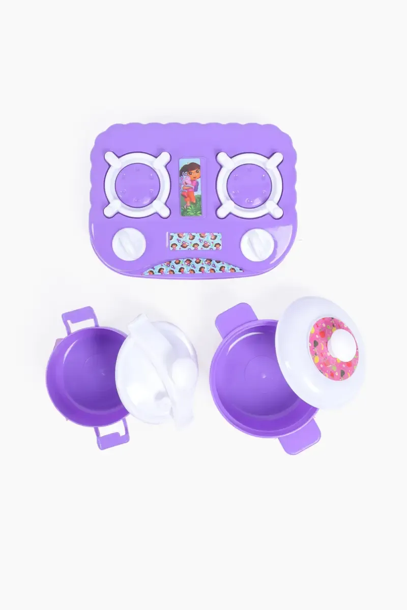 Kitchen Role Play Toy Set for Kids - Purple 