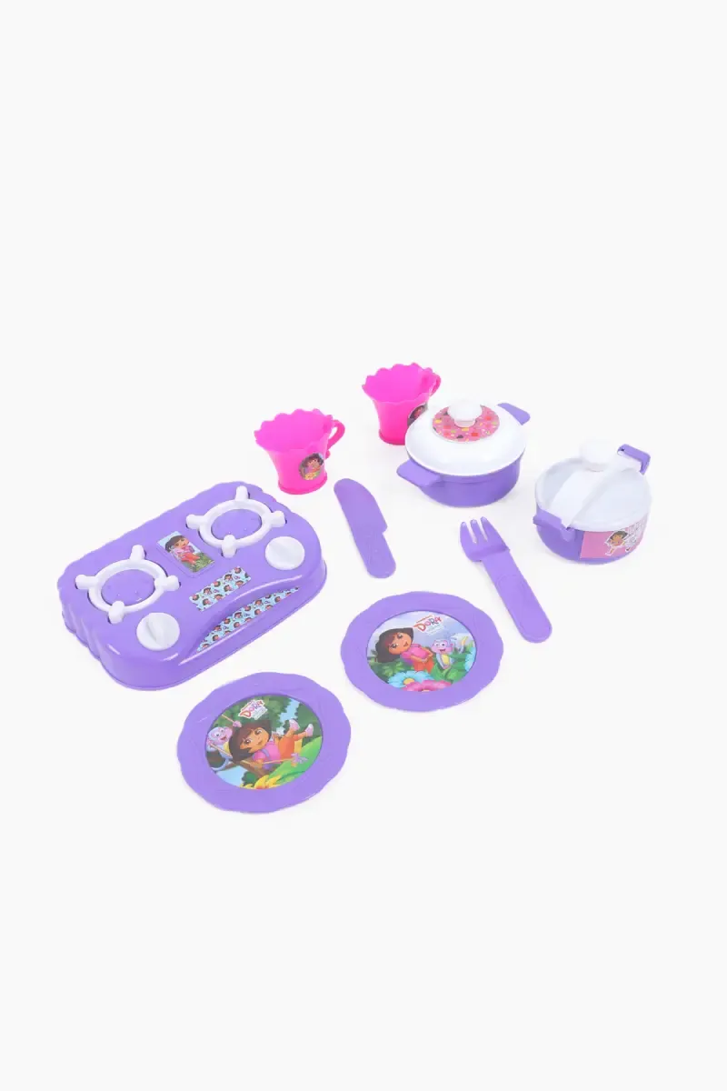 Kitchen Role Play Toy Set For Kids - (Purple)