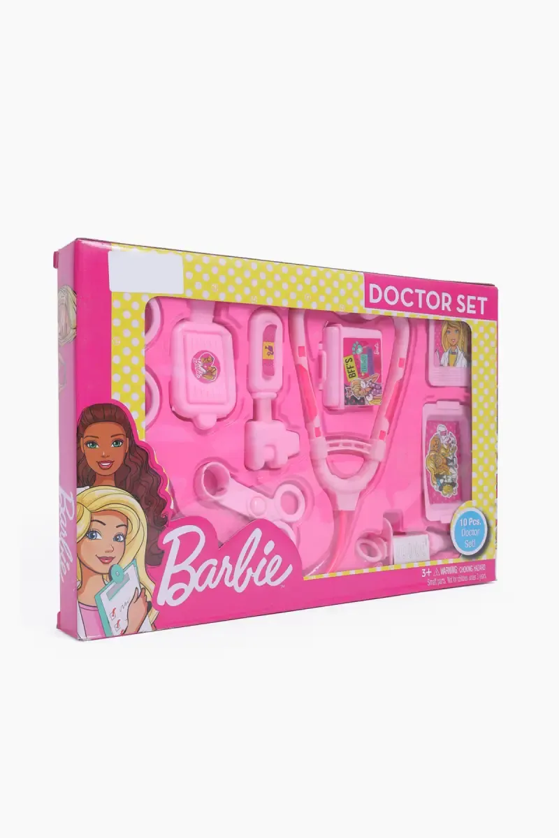 Kreative Barbie Theme Doctor Play Set (Pink)