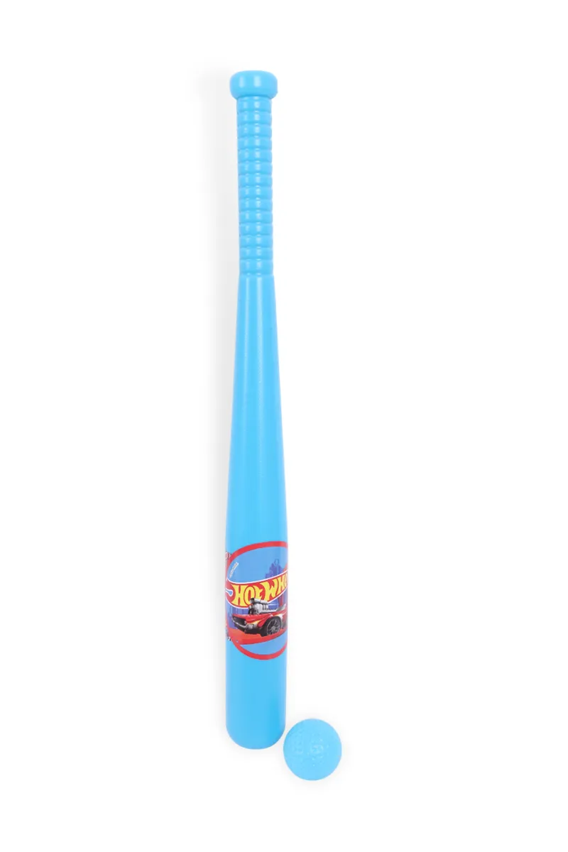 Kids Hot Wheels Baseball Bat & Soft Ball Set 023968BLU