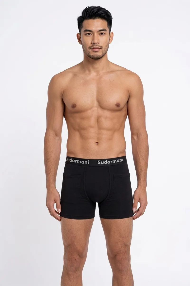 Cotton Trunks for Men 024157GRE85
