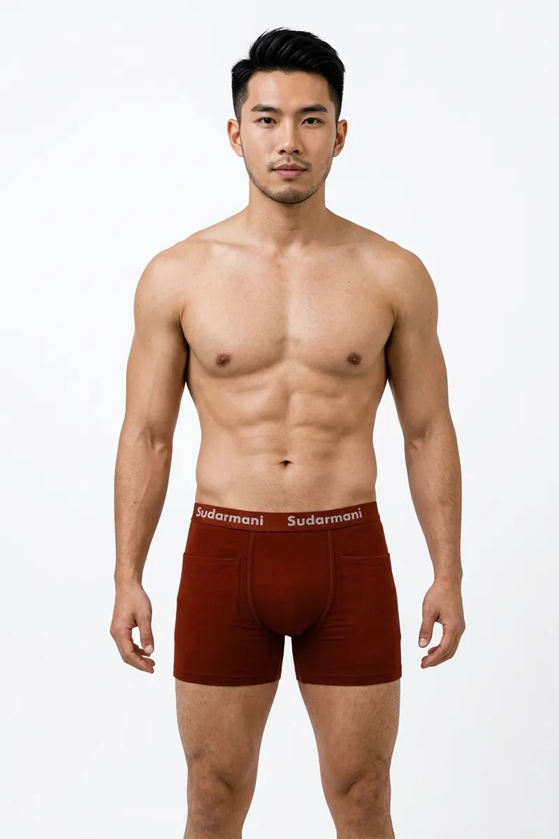 Cotton Trunks for Men 024157MAR85