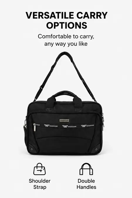 Polyester Office Laptop Bag for Unisex