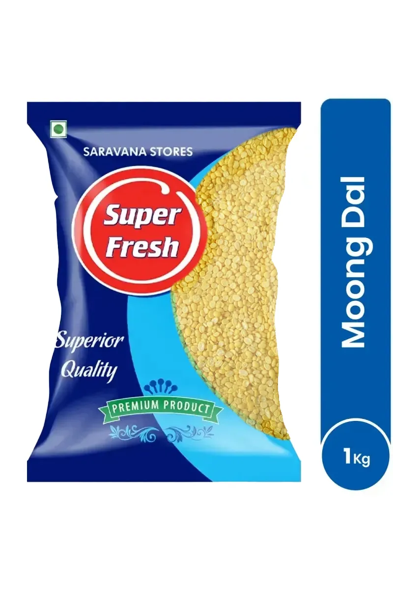 Moong Dal / Pasi Paruppu, Super Fresh - 1 Kg