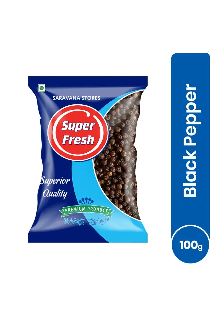 Black Pepper / Milagu, Super Fresh - 100g