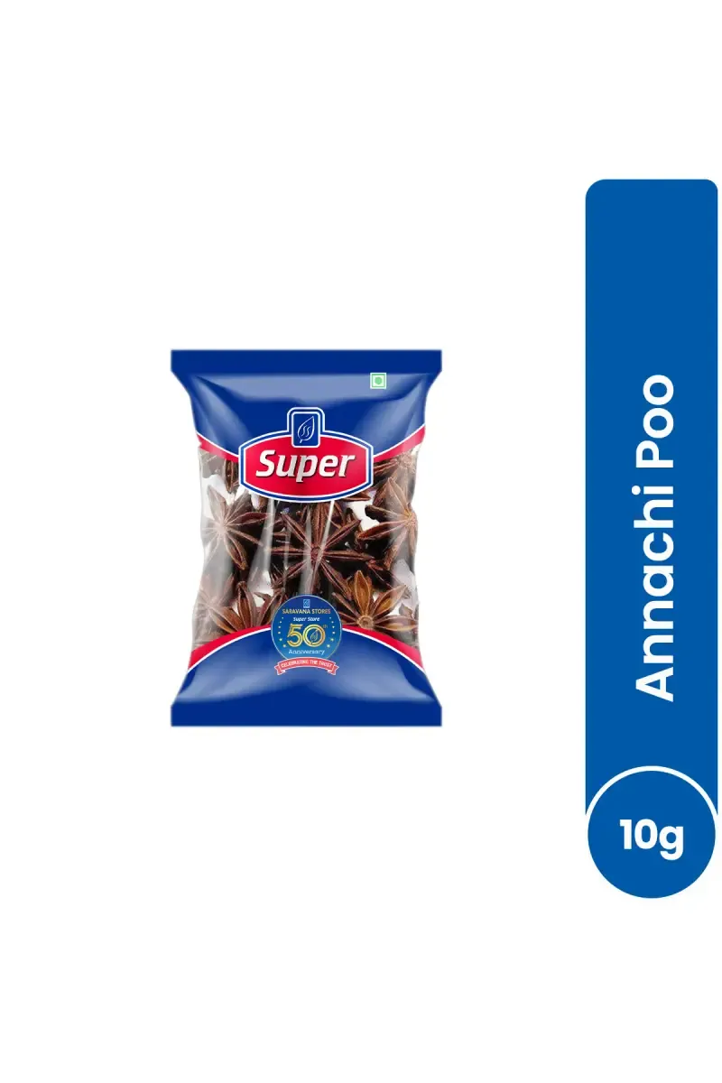 Annachi Poo / Star Anise, Super - 10g