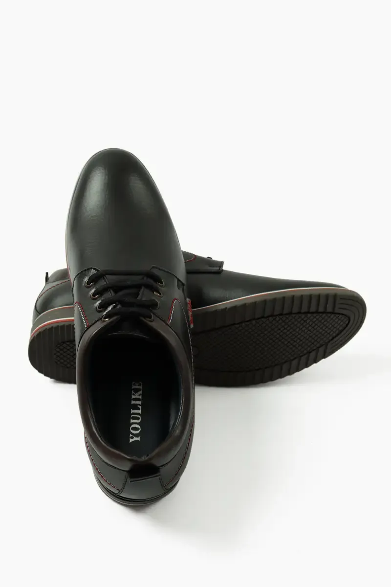 Men's Lace-Up Formal Shoes 02428444BLA
