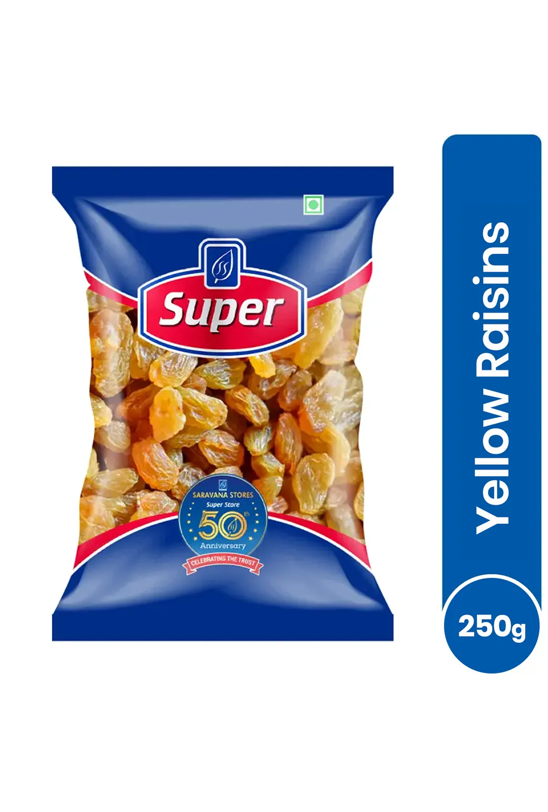 Yellow Raisins / Ular Thiratchai, Super - 250g