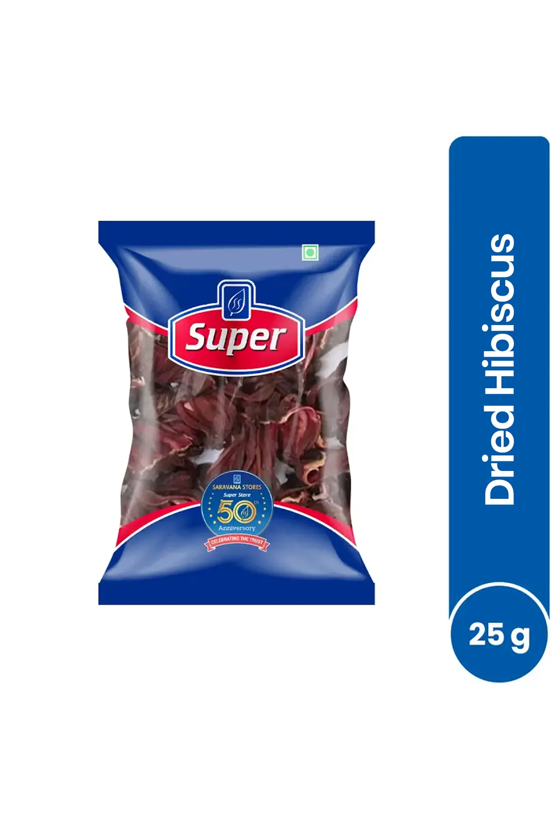 Dried Hibiscus / Sembaruthi Poo, Super - 25g