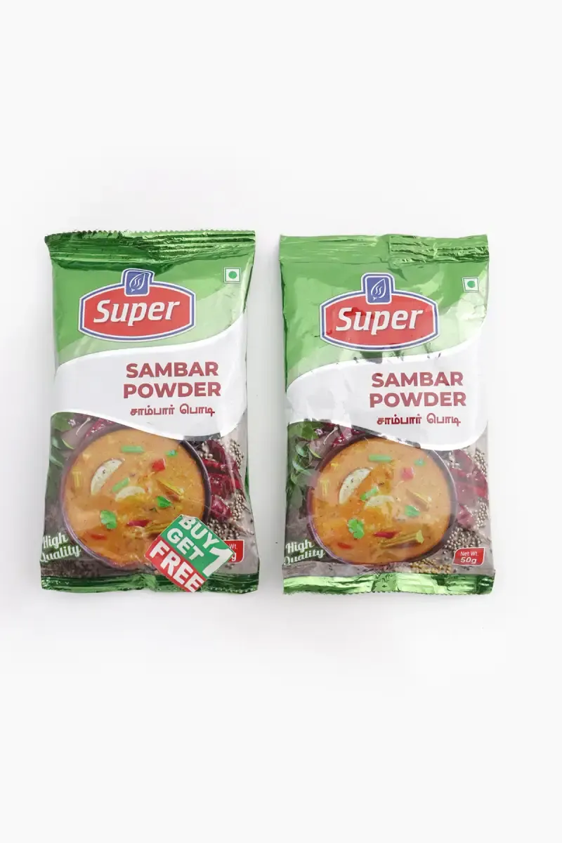 Sambar Powder / Sambar Podi , Super - Buy 1 Get 1 (50g Each)