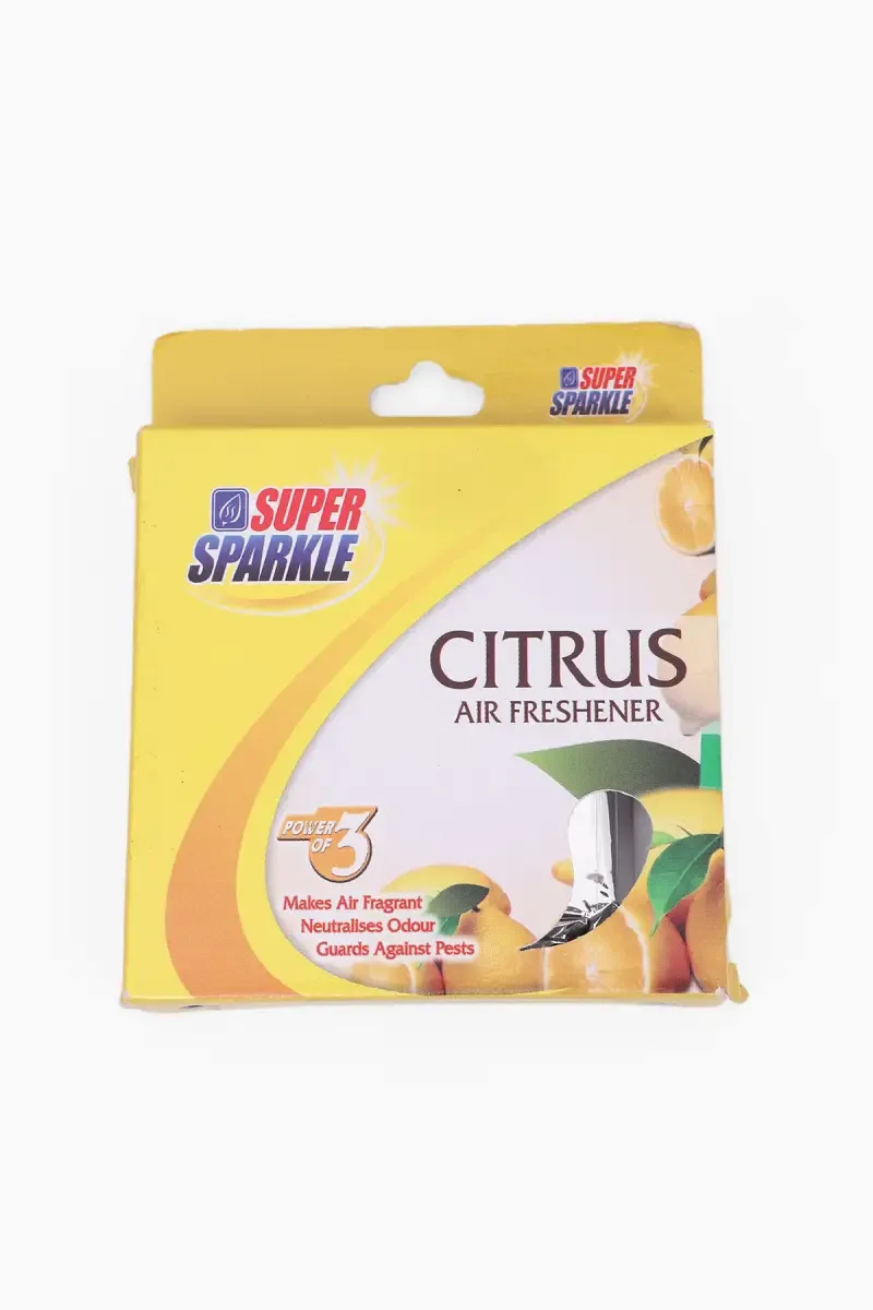 Citrus Air Freshener , Super Sparkle - Buy 1 Get 1 (75g Each)
