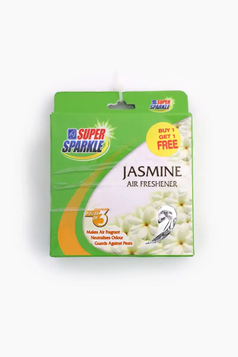 Jasmine Air Freshener , Super Sparkle - Buy 1 Get 1 (75g Each)