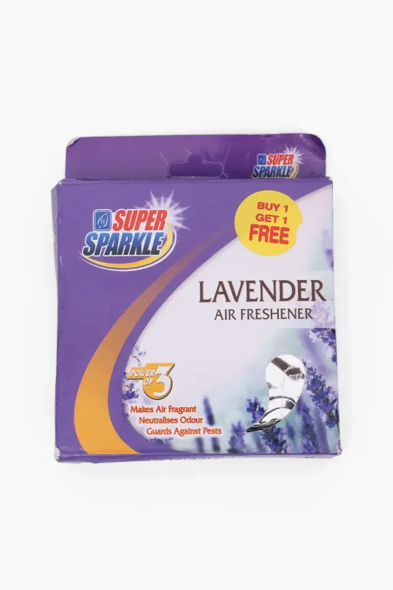 Lavender Air Freshener , Super Sparkle - Buy 1 Get 1 (75g Each)