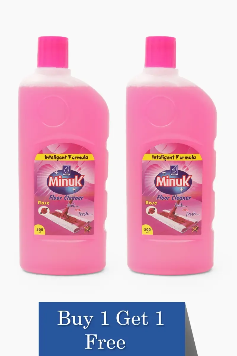 Rose Floor Cleaner , Super Minuk - Buy 1 Get 1 (500ml Each)