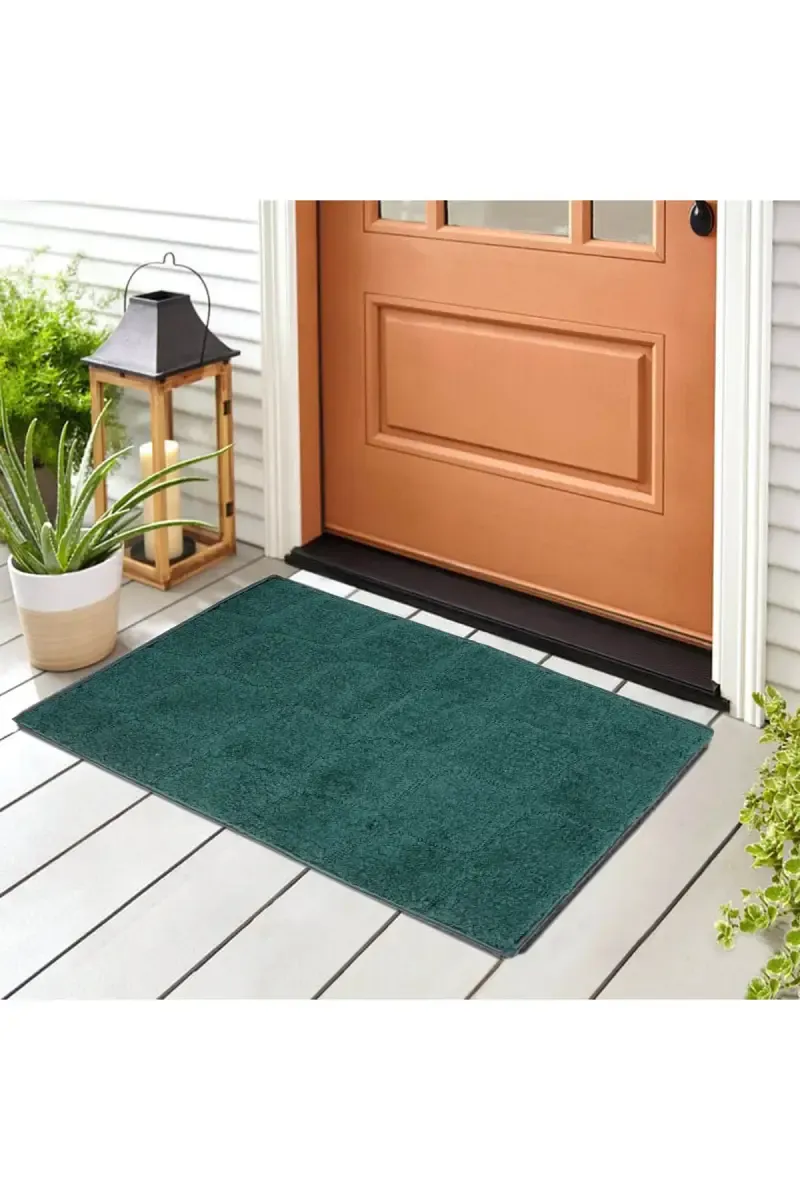 Microfiber Anti-slip Door Mat - 40 x 60 cm 024535GRE1