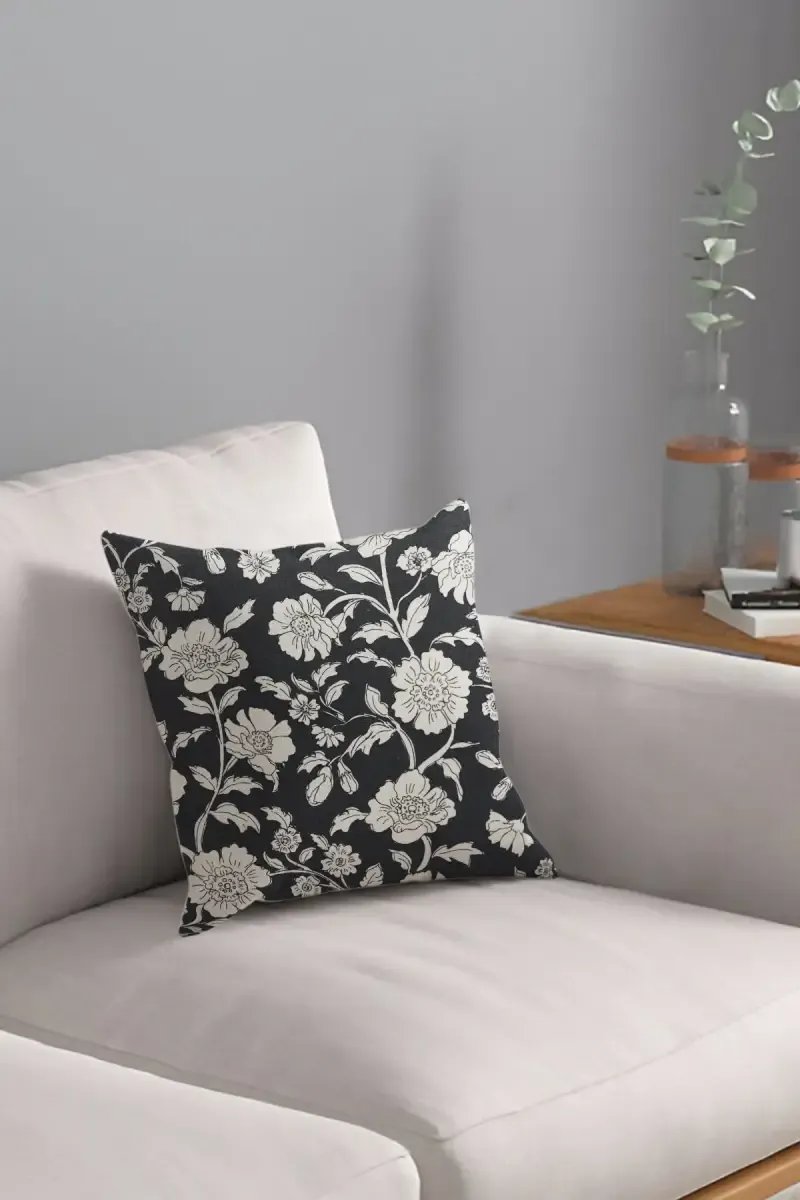 Super Worth Printed 45cm Fitted Square Cushion - 1 Pc 024599COTBLEBLA2