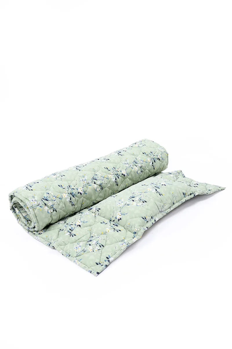 Wadding & Cotton Blend Single Size Travel Bed, Printed - 1 Pc 024612SINOLI