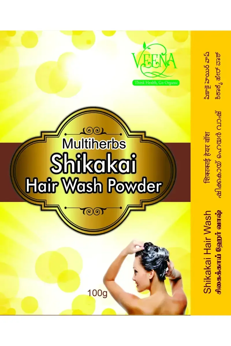 Veena Multiherbs Shikakai Hair Wash Powder - 100g