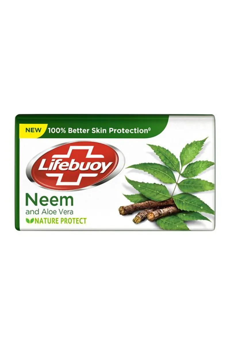 Lifebuoy Neem & Aloe Vera Soap - 100gm   