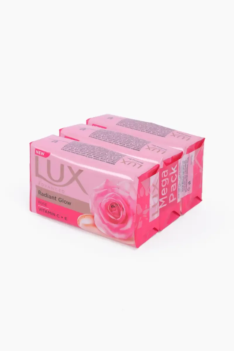 Lux Strawberry and Cream Bathing Soap- 3 x 150g