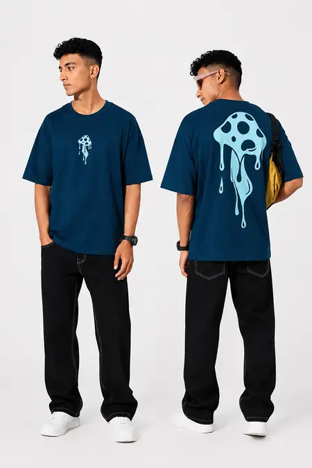 Men's Printed Oversized T-shirt