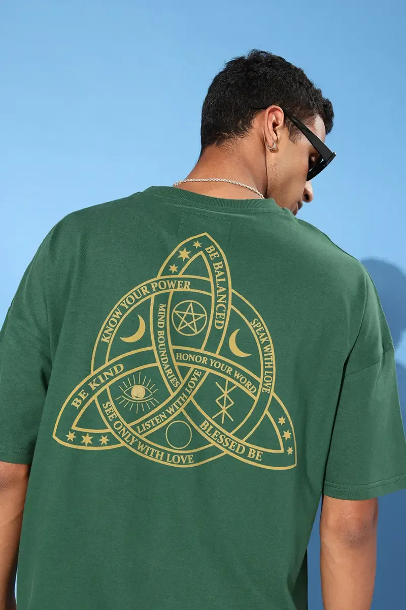 Graphic Print Oversized T-shirt for Men 024739XXLDARGRE