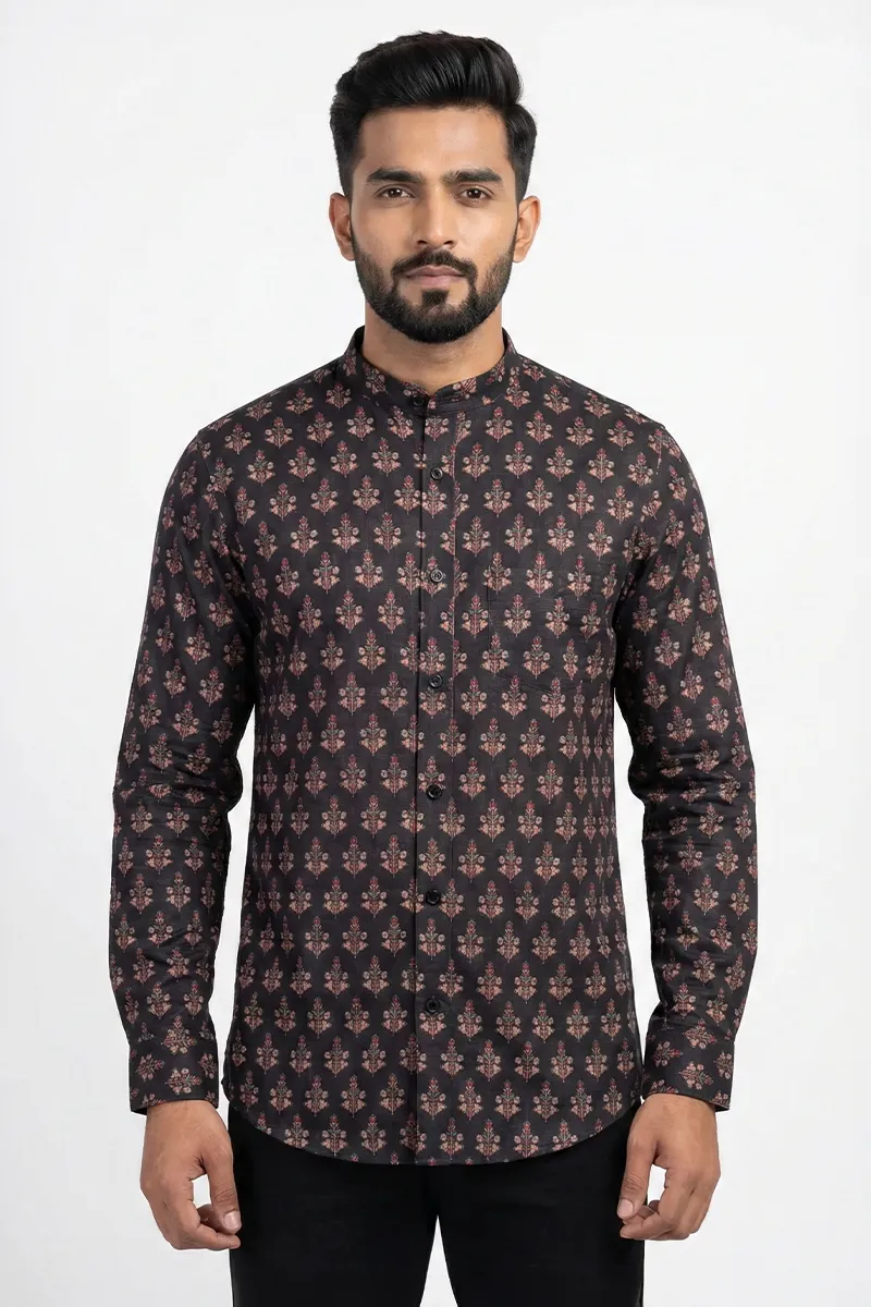 Men's Printed Casual Shirt