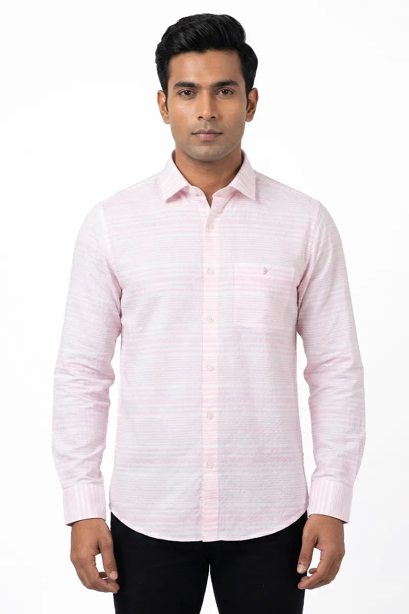 Men's Dobby Casual Shirt 024846PINXXL