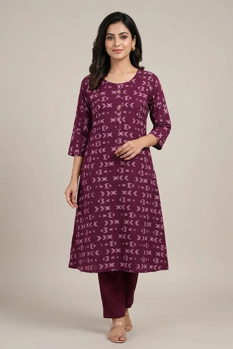 Cotton Printed Kurti for Women