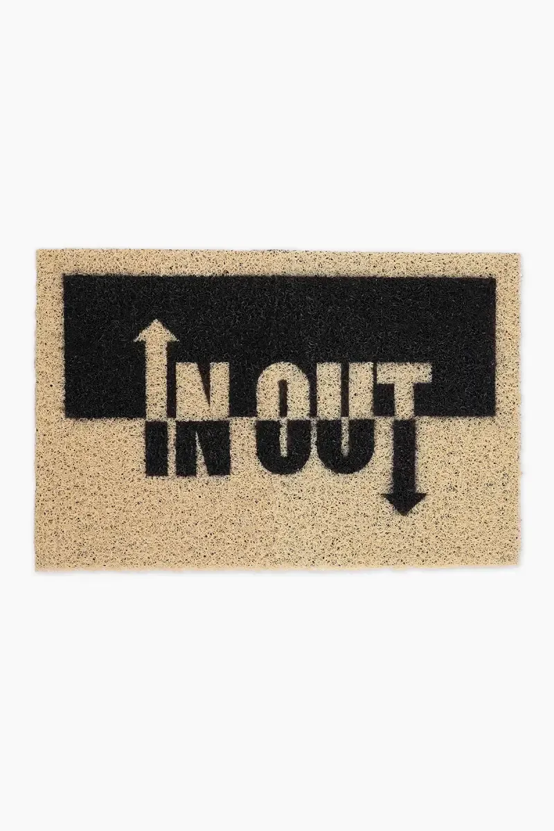PVC Printed Anti Slip Doormat - 1pc 024896SAN1