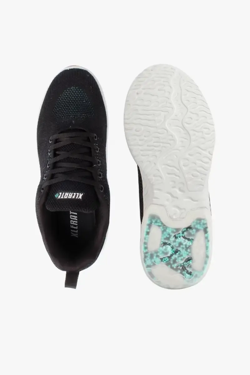 Men's Low Top Lace-Up Running Shoes 0249087BLA