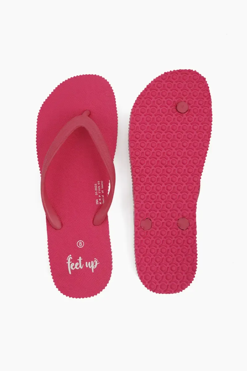 Solid Casual Flip-Flops for Women
