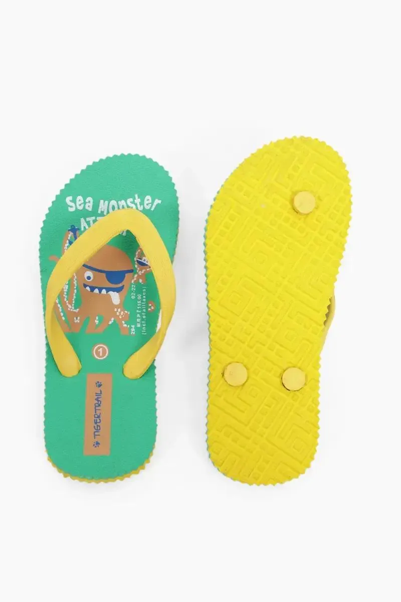 Slip-On Casual Flip Flops for Kids 0249984YRSGRE