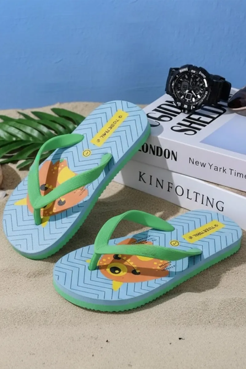 Slip-On Casual Flip Flops for Kids 0250216YRSBLU