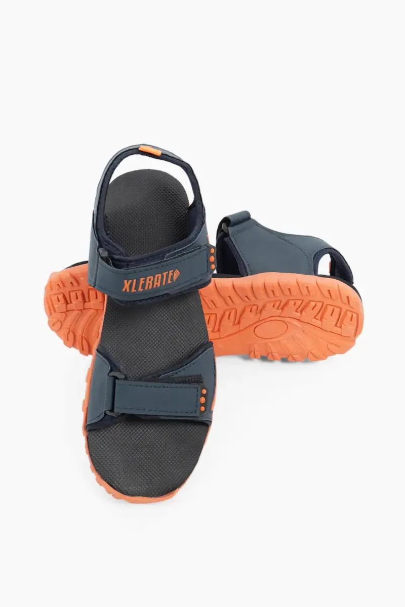 Men's Synthetic Velcro Closure Sandals