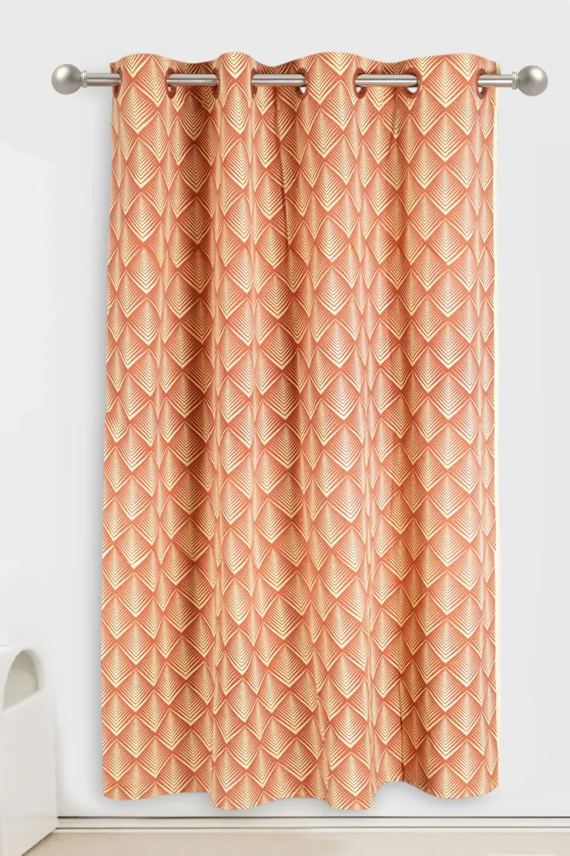 Cotton Printed Window Curtain - 5x4 Feet 025035WIN(5FEERUS 025035WIN5FEERUS
