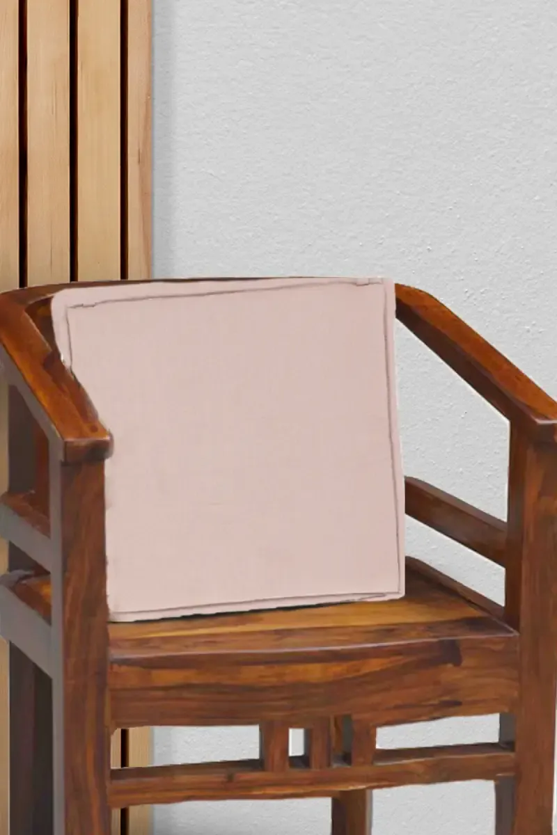 Cotton & Foam Seat Cushion - 38x38 cm - Kalai Cotton 025037COT&FOALIGBRO 025037COTFOALIGBRO