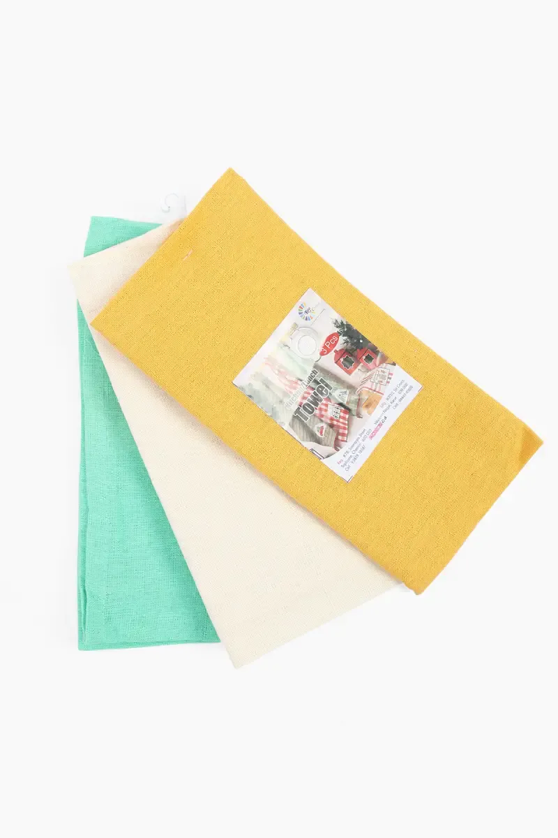 Cotton Kitchen Towel - 20x30 Inch (Assorted Colours) - Kalai Cotton