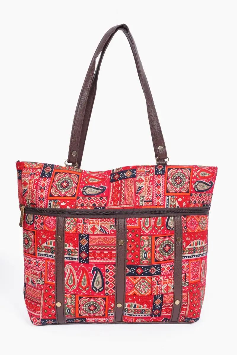 Women’s Ikkat Fabric Hand Bag