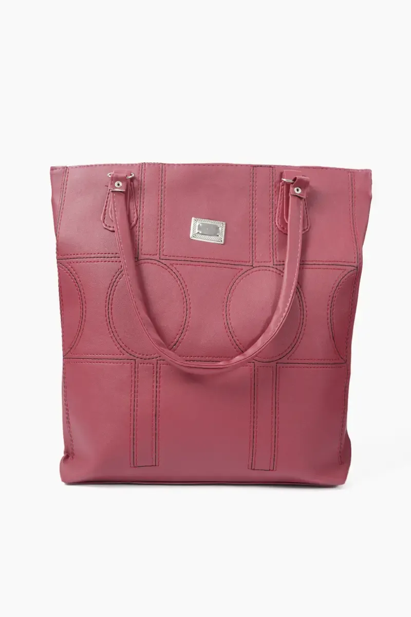 Solid Casual Hand Bag for Women 025193MAR2