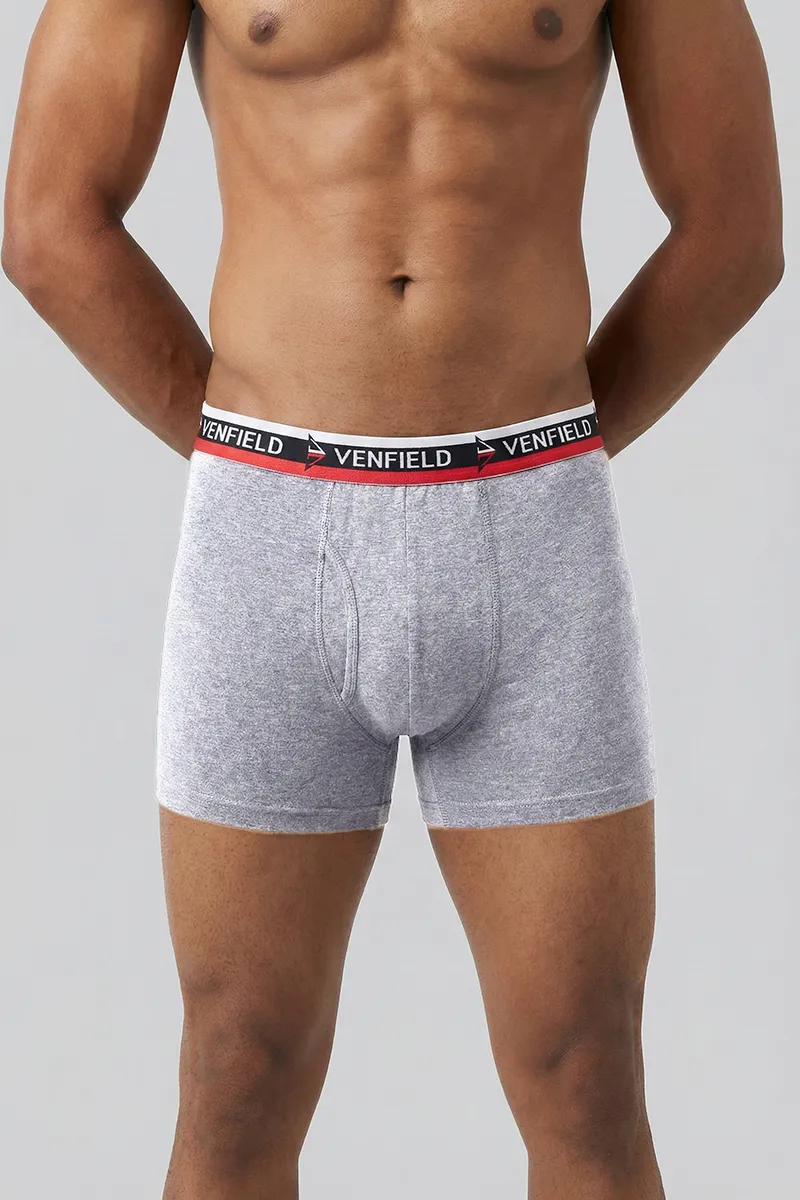 Cotton Regular Fit Trunk for Men 025253GREMEL75