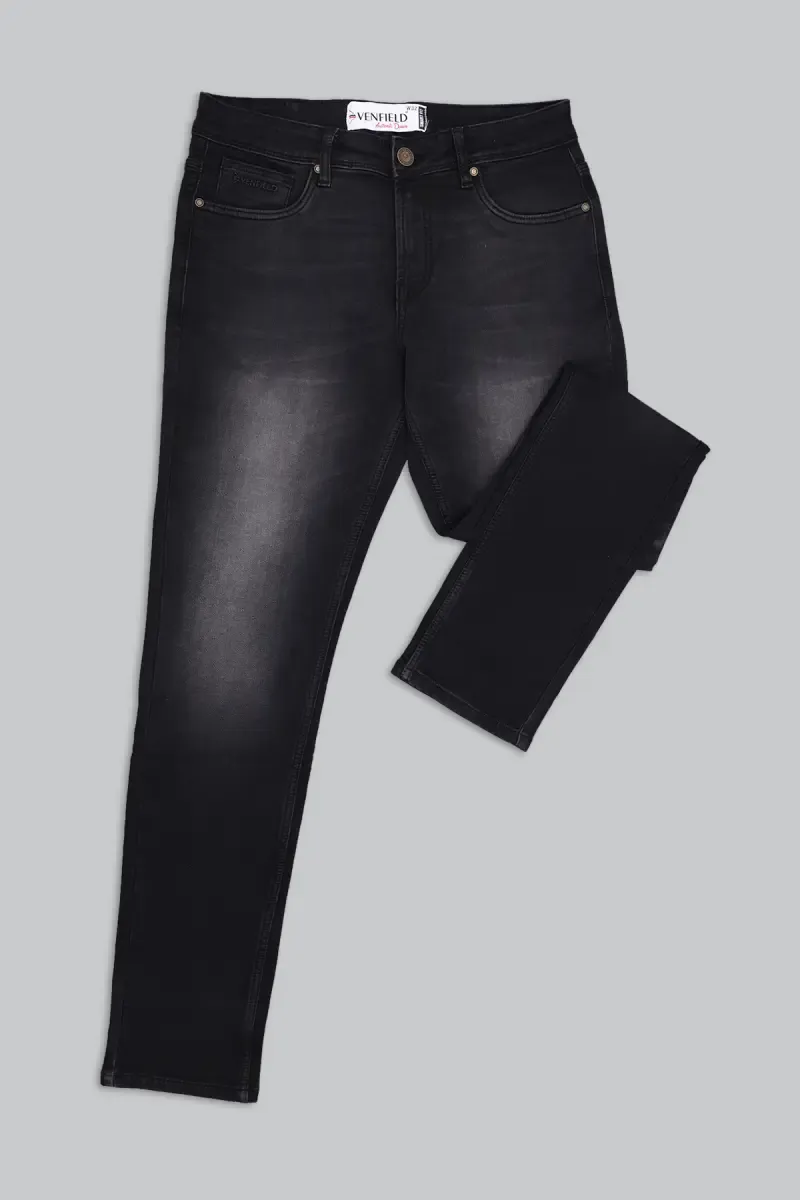 Denim Mid Washed Jeans for Men