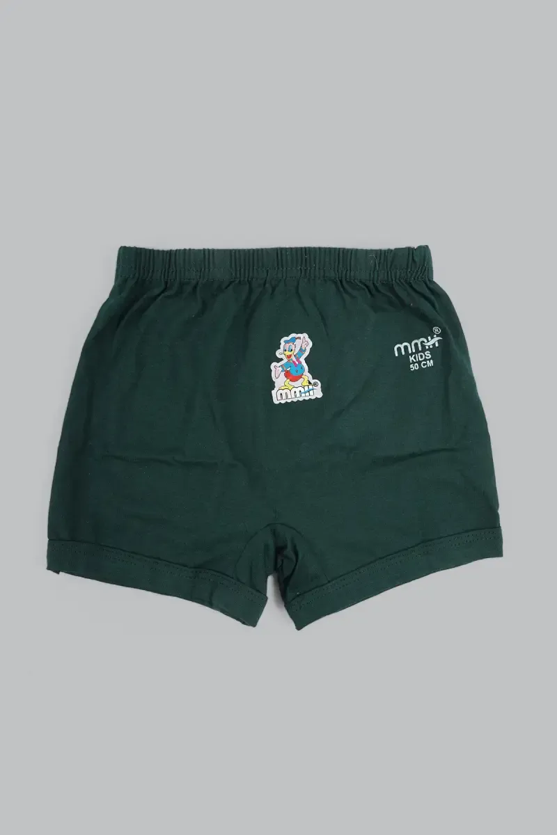 Cotton Solid Trunk for Boys 025299GRE70C