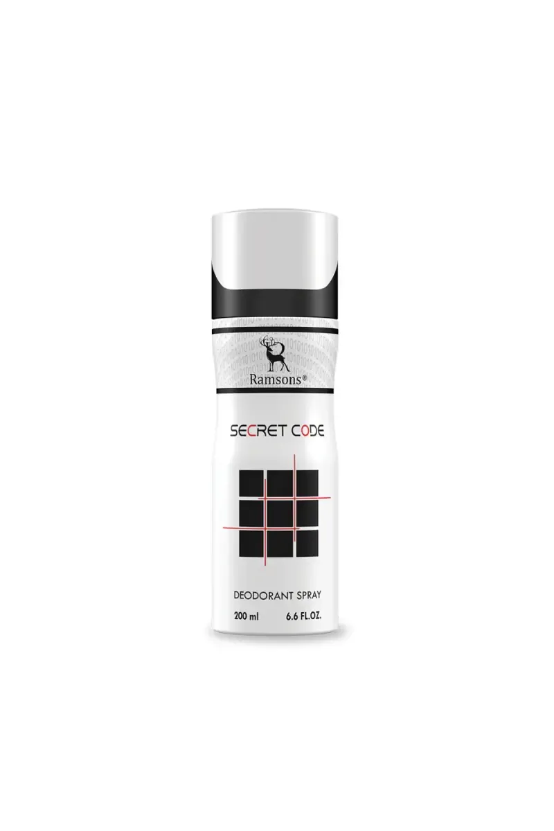 Secret Code Deodorant Body Spray- 200ml