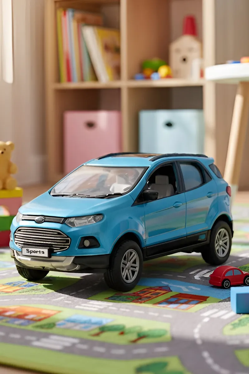 Sports Echo SUV Pull Back Car Toy (Teal)
